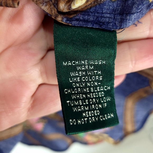 Lauren Ralph Lauren Bridle Belts & Crests Shirt - Picture 9 of 9